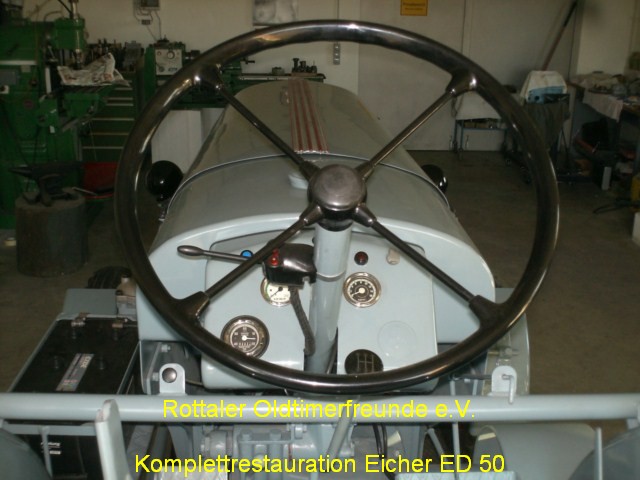 Restauration Eicher ED 50